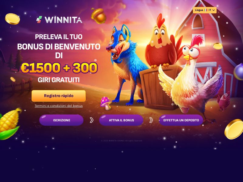 Scopri il mondo del Winnita Casinò giochi, bonus e divertimento Scopri il mondo del Winnita Casinò giochi, bonus e divertimento