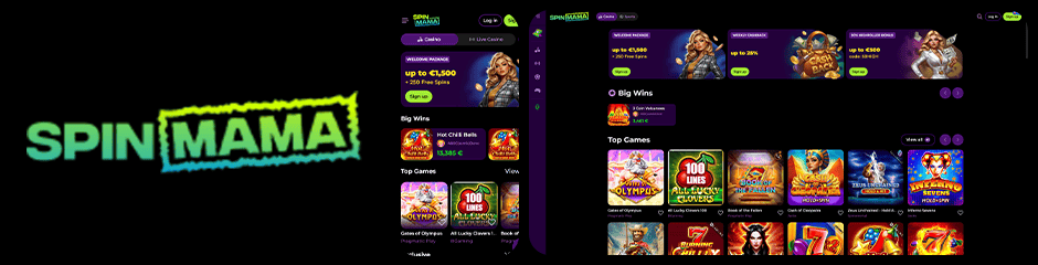 Spinmama kasyno - Twoje ulubione miejsce do gry online